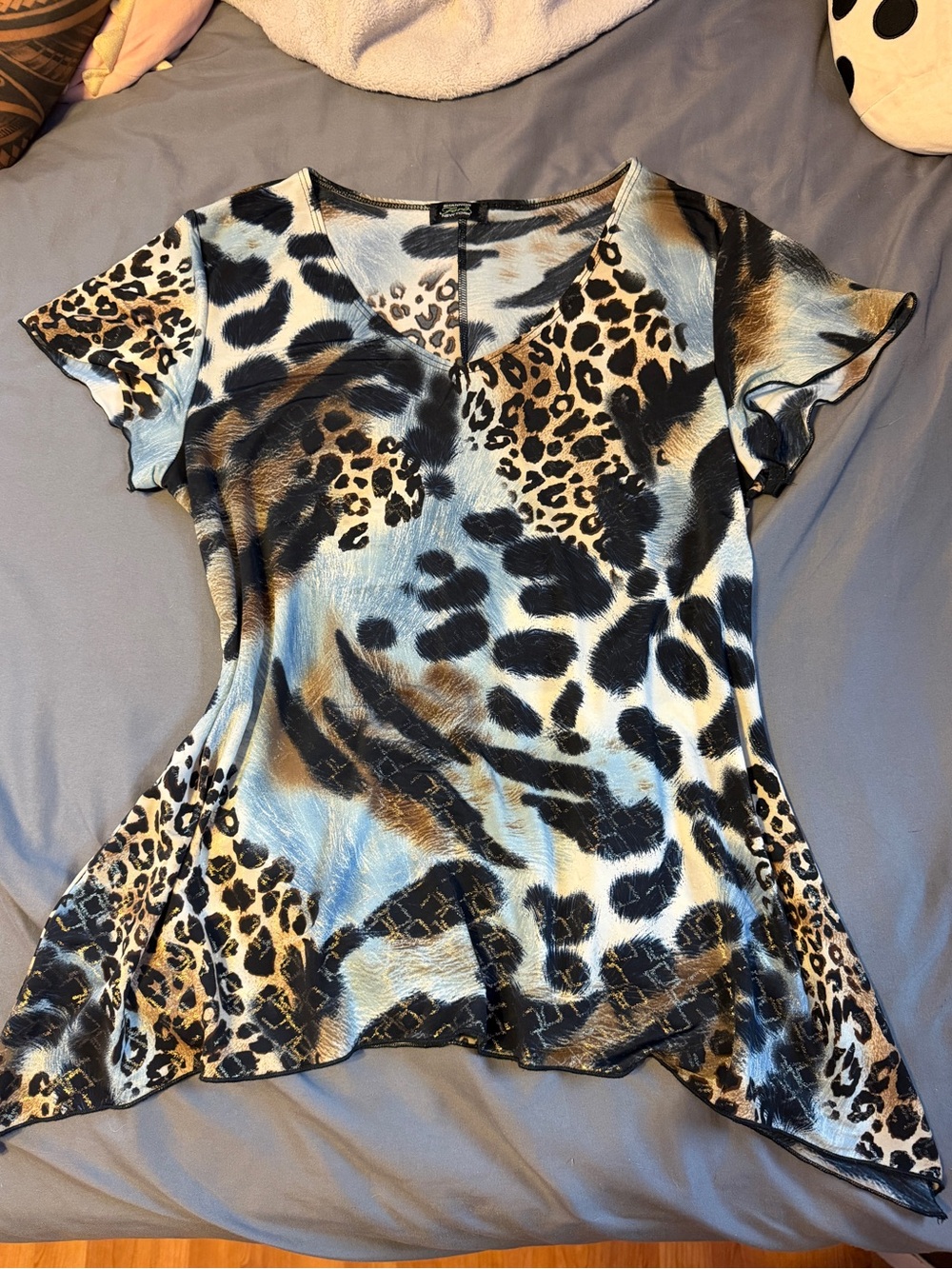 Shannon Ford New York Animal Print Top